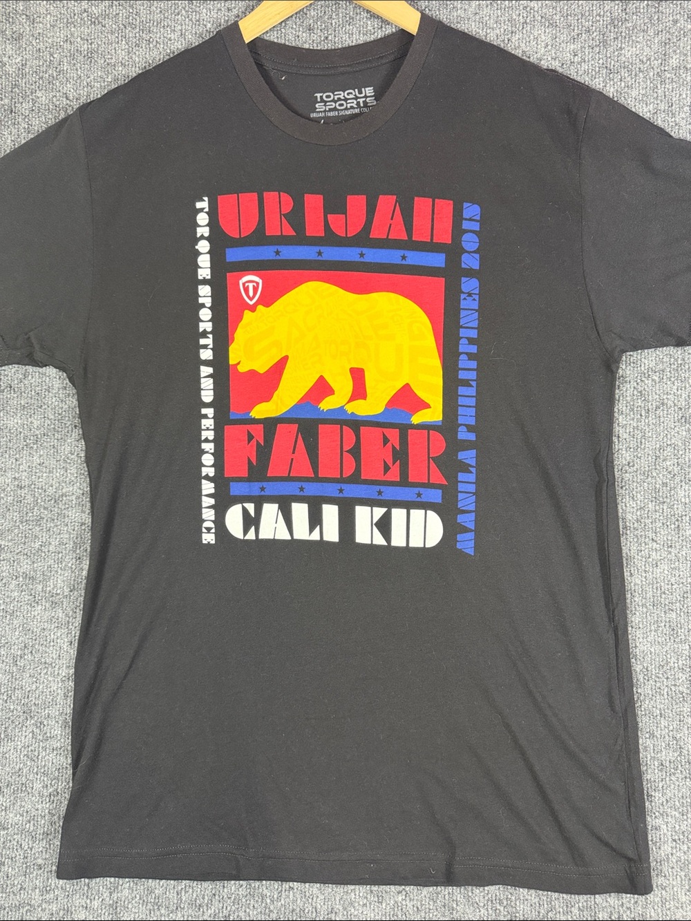 Torque Sports Urijah Faber Cali Kid Signature Collection MMA T-Shirt M